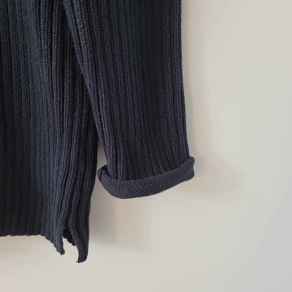 Vavy Vintage Heavy Knit Cotton Sweater Size L - Picture 2 of 5